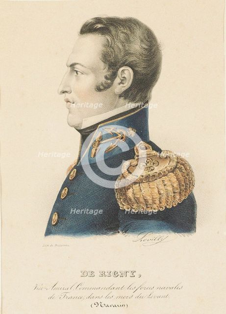 Henri Comte de Rigny (1782-1835), 1830s.