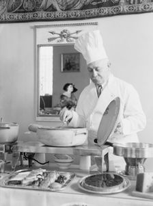 Henri Charpentier, portrait photograph, between 1911 and 1942. Creator: Arnold Genthe