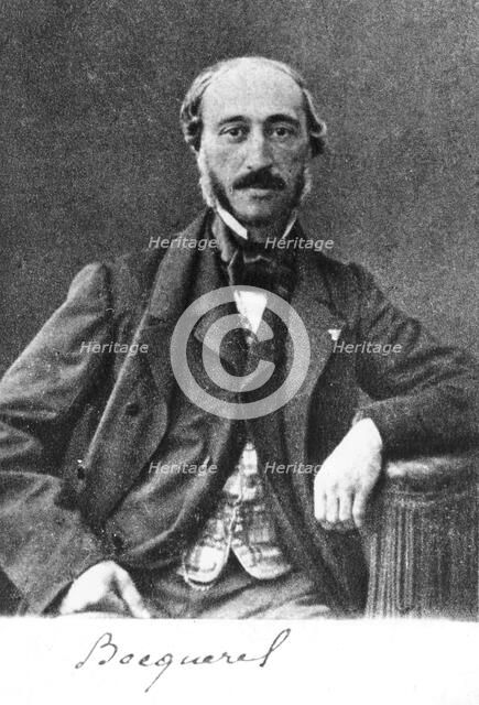 Henri Becquerel, French physicist, c1890s. Artist: Nadar