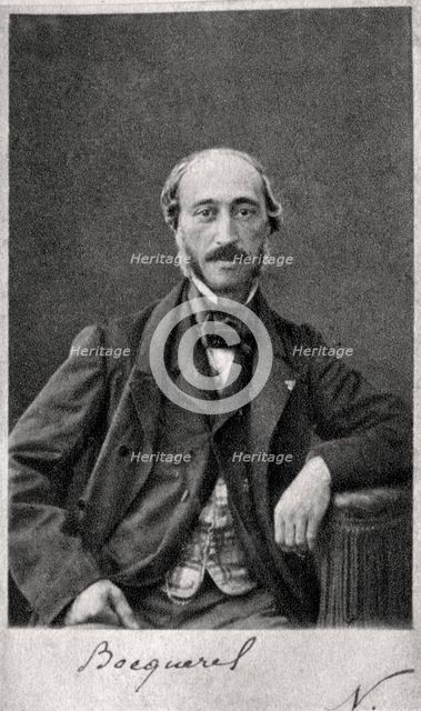 Henri Becquerel, French physicist, late 19th or early 20th century. Artist: Unknown