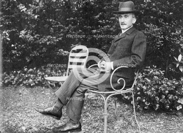 Henri Bergson, French philosopher, 1910. Artist: Unknown