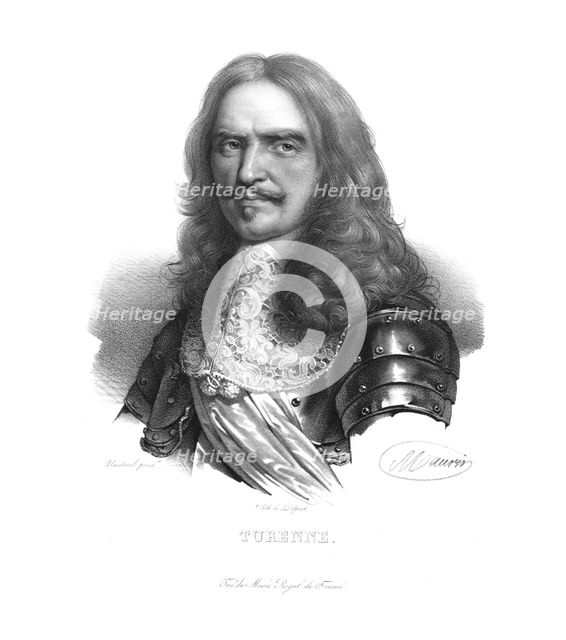 Henri de la Tour d'Auvergne, (c1820s).  Artist: Maurin.