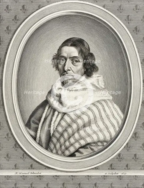 Henri de Mesmes, 1650. Creator: Robert Nanteuil.