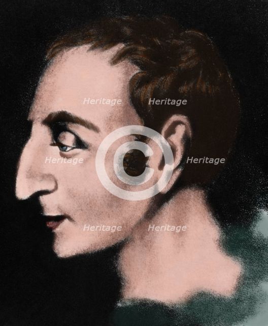 Henri de Saint-Simon (1760- 1825), French early socialist theorist, 1825.  Creator: Unknown.