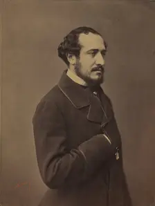 Henri de Pène, negative 1855-1859; print 1861-1869. Creator: Nadar