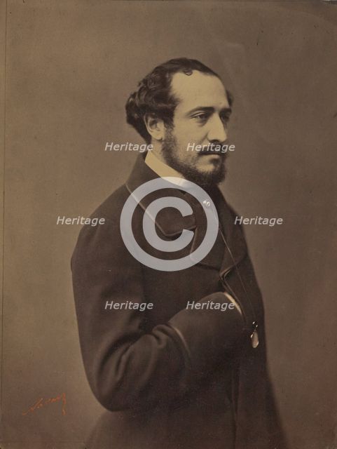 Henri de Pène, negative 1855-1859; print 1861-1869. Creator: Nadar.