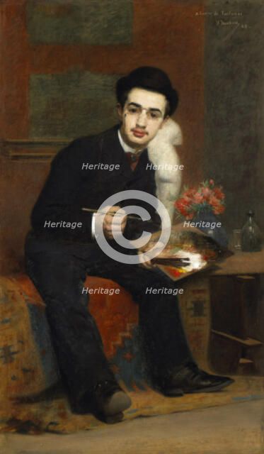 Henri de Toulouse-Lautrec, 1883. Creator: Rachou, Henri (1855-1944).