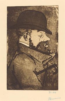 Henri de Toulouse-Lautrec, 1890. Creator: Charles Maurin