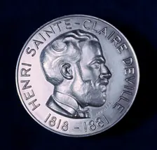 Henri Etienne St Claire Deville, 19th century French chemist, (c1955). Creator: Unknown