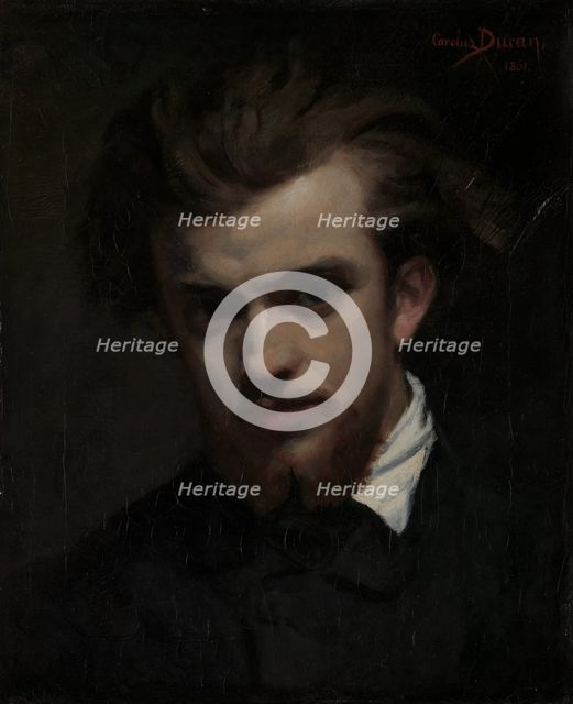 Henri Fantin-Latour (1836-1904), 1861. Creator: Charles Emile Auguste Carolus-Duran.