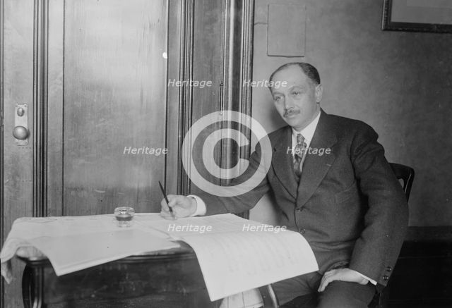 Henri Fevrier, between c1915 and c1920. Creator: Bain News Service.