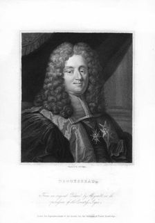 Henri Francois d'Aguesseau, 18th century French statesman, (1836).Artist: James Mollison