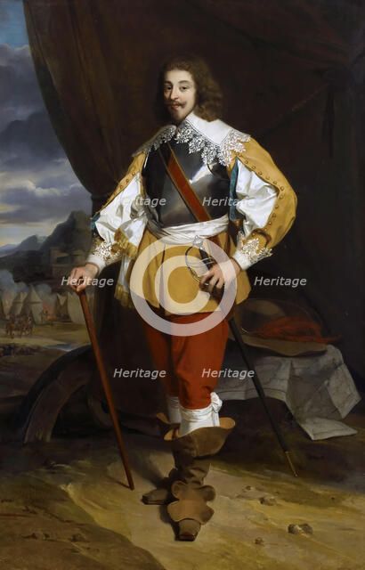Henri II (1595-1632), Duke of Montmorency. Artist: Picot, François-Édouard (1786-1868)