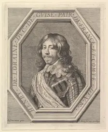 Henri II de Lorraine, duc de Guise. Creator: Jean Morin
