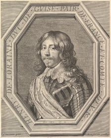 Henri II de Lorraine, duc de Guise. Creator: Jean Morin