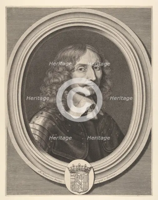 Henri II de Lorraine, marquis de Mouy, ca. 1651. Creator: Robert Nanteuil.