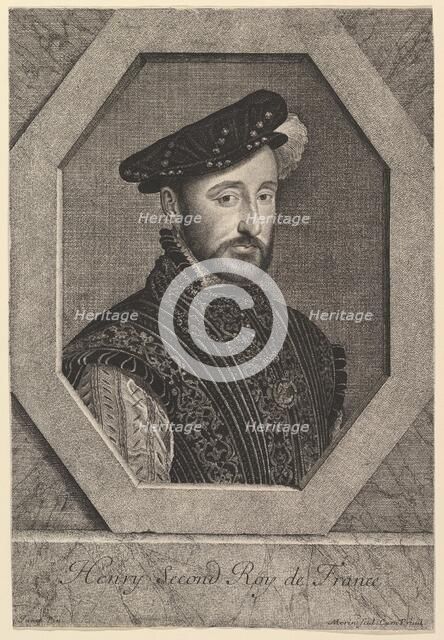 Henri II, roi de France. Creator: Jean Morin.