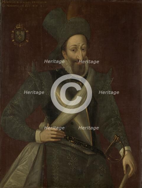 Henri IV (1553-1610), King of France, 1592. Creator: Jacob Bunel.