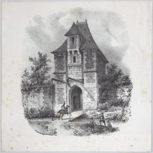 Henri IV Entering at Aumale, 1822. Creator: Émile Jean-Horace Vernet