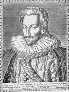 Henri IV of France as King of Navarre, 1589. Creator: Theodor de Bry