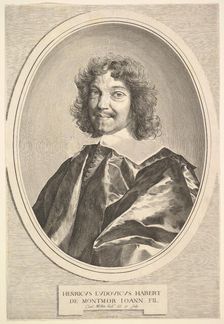 Henri-Louis Habert de Montmor, 1640. Creator: Claude Mellan