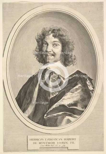 Henri-Louis Habert de Montmor, 1640. Creator: Claude Mellan.