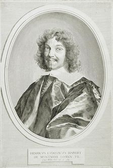 Henri-Louis Habert de Montmor, 1640. Creator: Claude Mellan