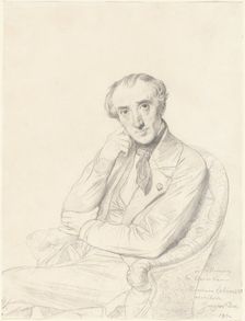 Henri Labrouste, 1852. Creator: Jean-Auguste-Dominique Ingres