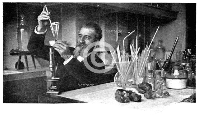 Henri Moissan, French chemist, c1900. Creator: Unknown.