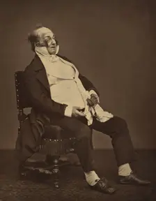 Henri Monnier, about 1875. Creator: Etienne Carjat