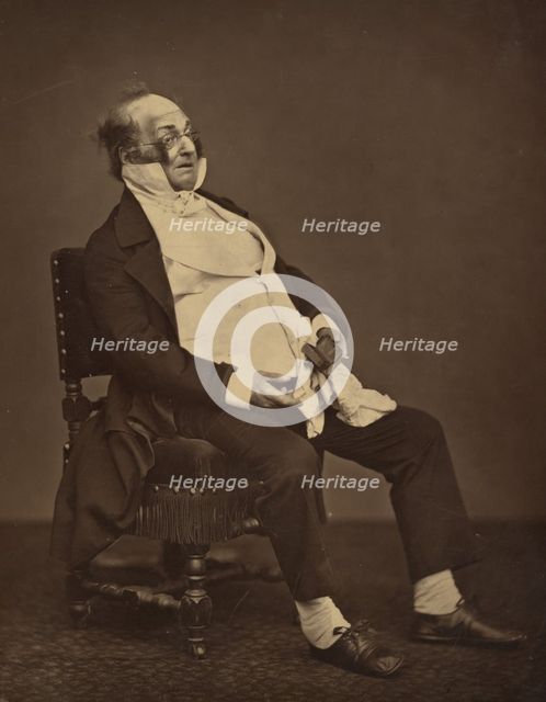 Henri Monnier, about 1875. Creator: Etienne Carjat.