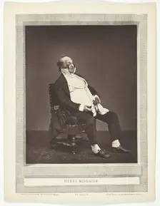 Henri Monnier, c. 1876. Creator: Etienne Carjat