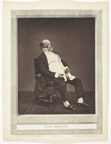 Henri Monnier, c. 1876. Creator: Etienne Carjat