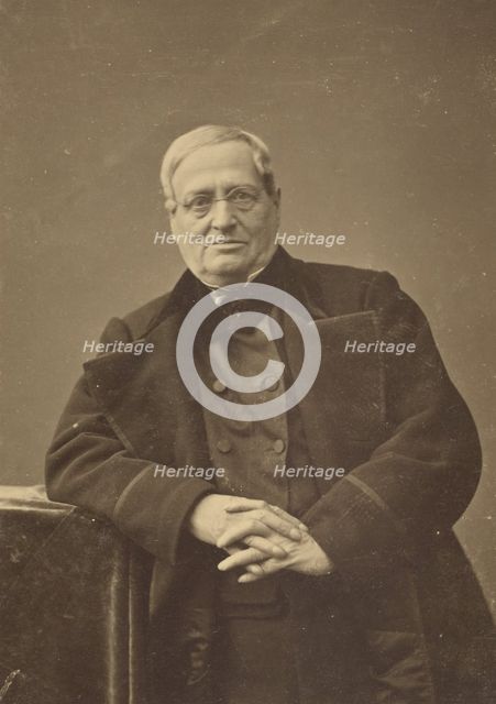 Henri Monnier, negative 1861-1869; print after 1890. Creator: Nadar.