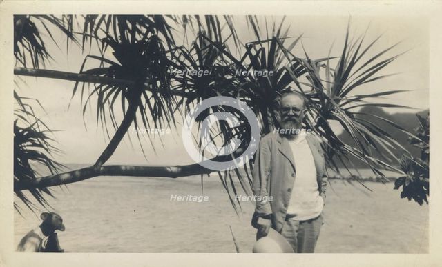 Henri Matisse in Tahiti, 1930. Creator: Murnau, Friedrich Wilhelm (1888-1931).