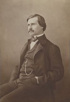 Henri Nicolle, homme de lettres, 1860-1861. Creator: Nadar