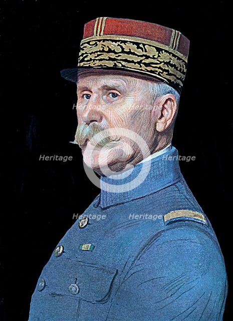 Henri Philippe Omer Petain, French soldier and statesman. Artist: Unknown