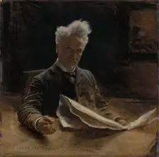 Henri Rochefort, French Journalist and Politican, c1880s. Creator: Jan Van Beers