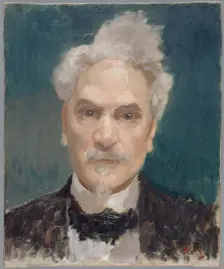Henri Rochefort (Victor-Henri, marquis de Rochefort-Luçay, 1831-1913, dit), journal..., c1846-1913. Creator: Alfred Philippe Roll