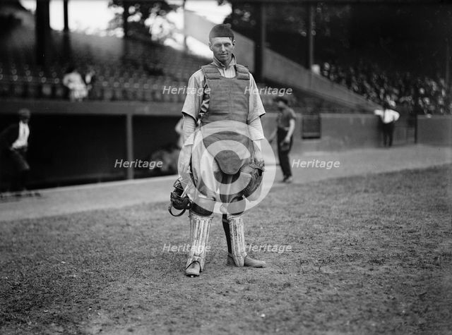 Henri Rondeau, Detroit Al (Baseball), 1913. Creator: Harris & Ewing.