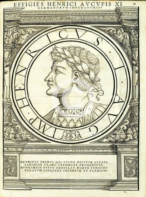 Henricus I Auceps 876 - 936), 1559.