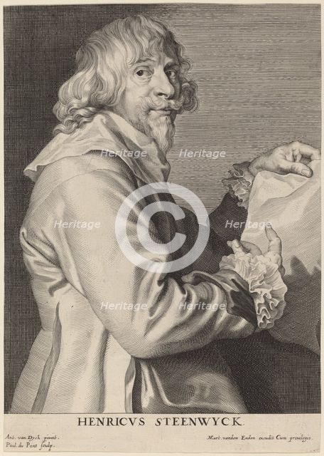 Henricus Steenwyck, before 1641. Creator: Paulus Pontius.