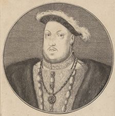 Henricus VIII Angliae Rex etc., 1647., 1647. Creator: Wenceslaus Hollar