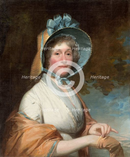 Henrietta Marchant Liston (Mrs. Robert Liston), 1800. Creator: Gilbert Stuart.