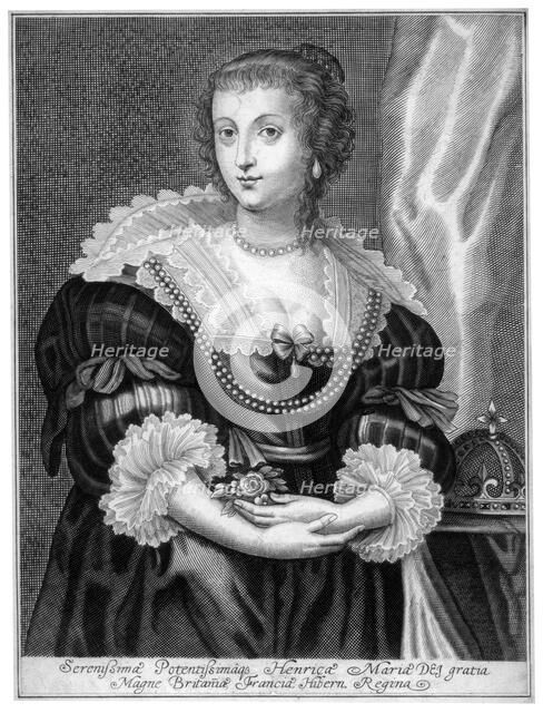 Henrietta Maria of France, Queen Consort of King Charles I of England. Artist: Unknown