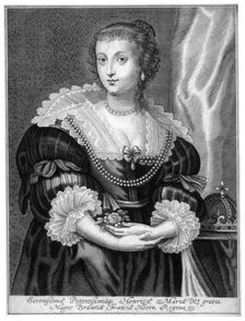 Henrietta Maria of France, Queen Consort of King Charles I of England