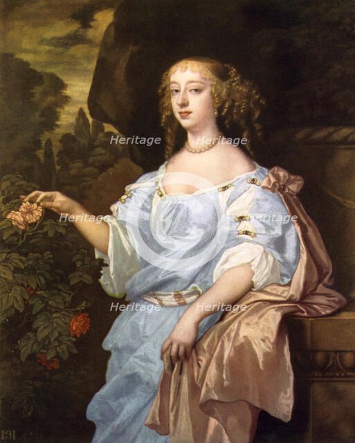 Henrietta Boyle, Countess of Rochester, c1660s.Artist: Peter Lely