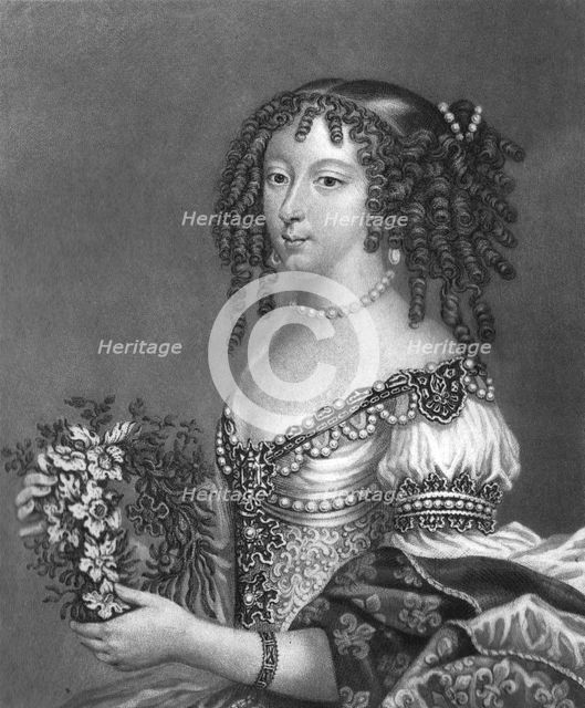 ''Henrietta, Duchess of Orleans, daughter of Charles I; Obit 1670', 1812. Creator: Charles Turner.