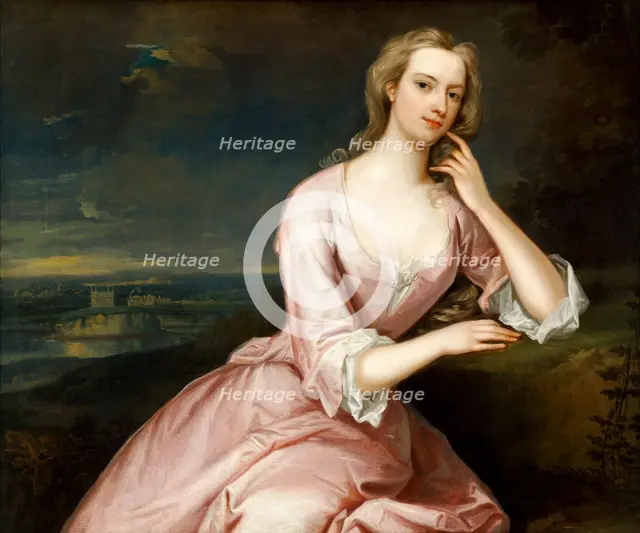 Henrietta Howard, Countess of Suffolk, c1724. Artist: Charles Jervas.