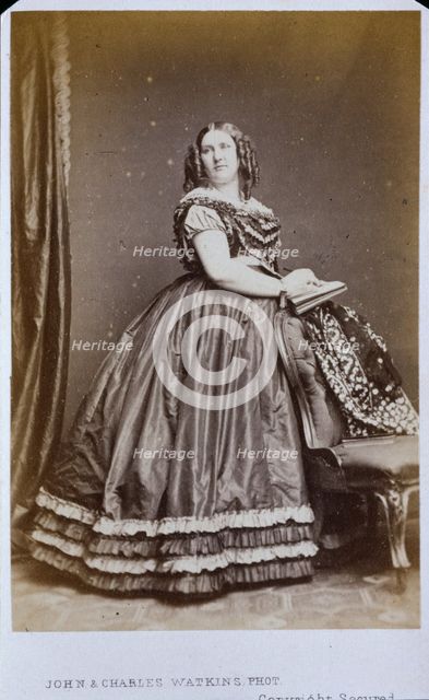 Henrietta Ward, c1857. Creator: John & Charles Watkins.